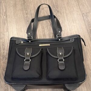 Clark & Mayfield Marquam Metro Laptop Black Rolling Handbag